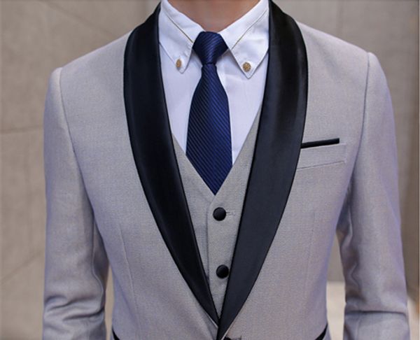 custom-made one button groomsmen shawl lapel groom tuxedos men suits wedding/prom/dinner man blazer(jacket+pants+tie+vest) a363, Black;gray
custom-made one button groomsmen shawl lapel groom tuxedos men suits wedding/prom/dinner man blazer(jacket+pants+tie+vest) a363, Black;gray