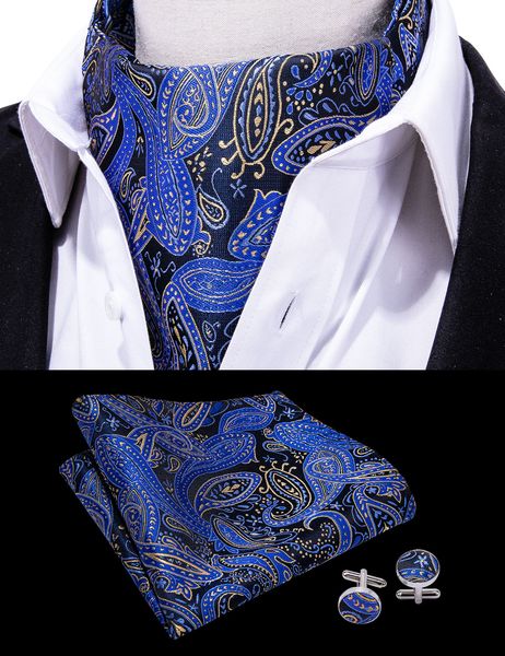 hi-tie paisley woven designer men's silk cravats new blue mens ascot handkerchief cuffflinks set for men tie necktie as-0004, Black;blue
hi-tie paisley woven designer men's silk cravats new blue mens ascot handkerchief cuffflinks set for men tie necktie as-0004, Black;blue