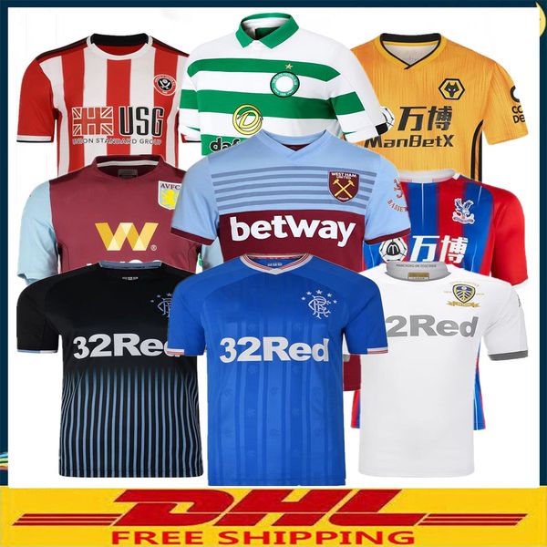 dhl 2019 2020 glasgow rangers soccer jersey 19 20 aston villa wanderers leeds united football shirt size can be mixed batch, Black;yellow
dhl 2019 2020 glasgow rangers soccer jersey 19 20 aston villa wanderers leeds united football shirt size can be mixed batch, Black;yellow