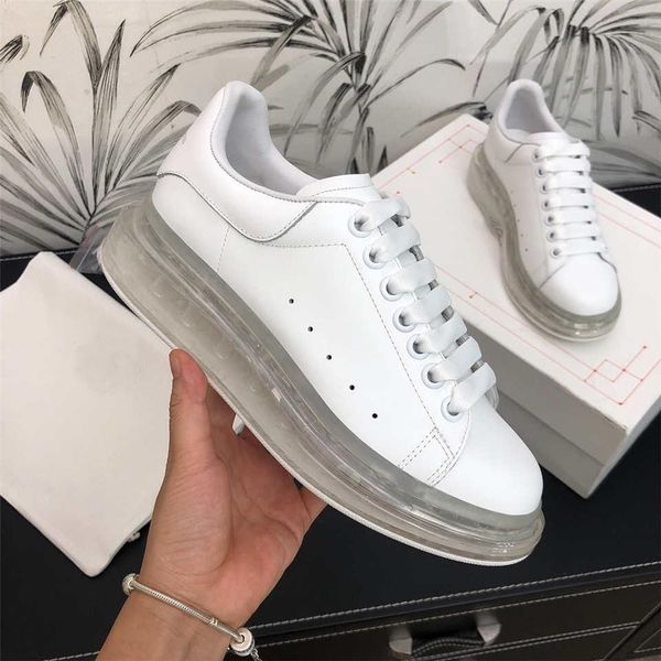 transparent air cushion platform shoe leisure luxury designer men women fashion vintage designer shoes custom white, Black
transparent air cushion platform shoe leisure luxury designer men women fashion vintage designer shoes custom white, Black