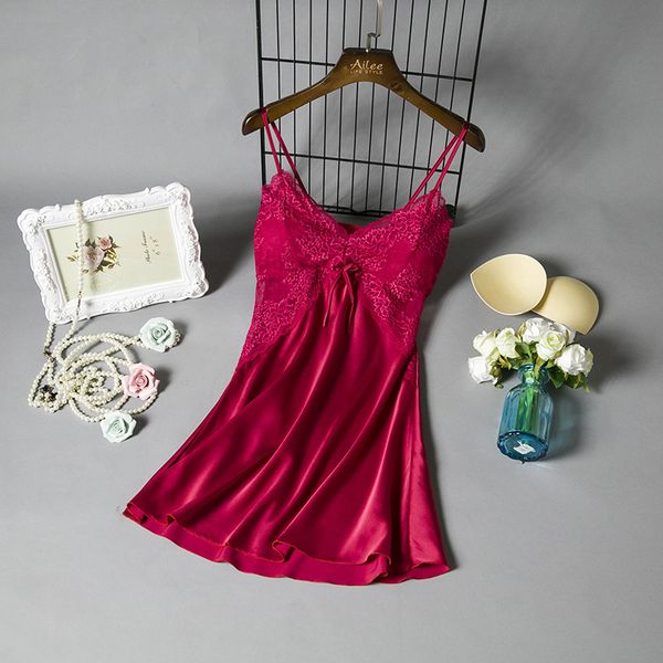 lady sleepwear lace patchwork nightdress homewear silky spaghetti strap nightgown red satin nightie home clothes homedress, Black;red
lady sleepwear lace patchwork nightdress homewear silky spaghetti strap nightgown red satin nightie home clothes homedress, Black;red