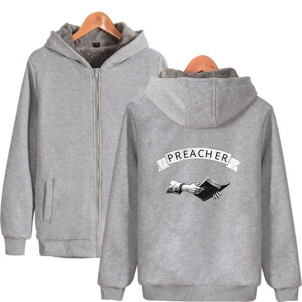 preacher comfy 2019 thicken pop winter zipper parkas oversize hoodies men's women's warm parkas, Black
preacher comfy 2019 thicken pop winter zipper parkas oversize hoodies men's women's warm parkas, Black