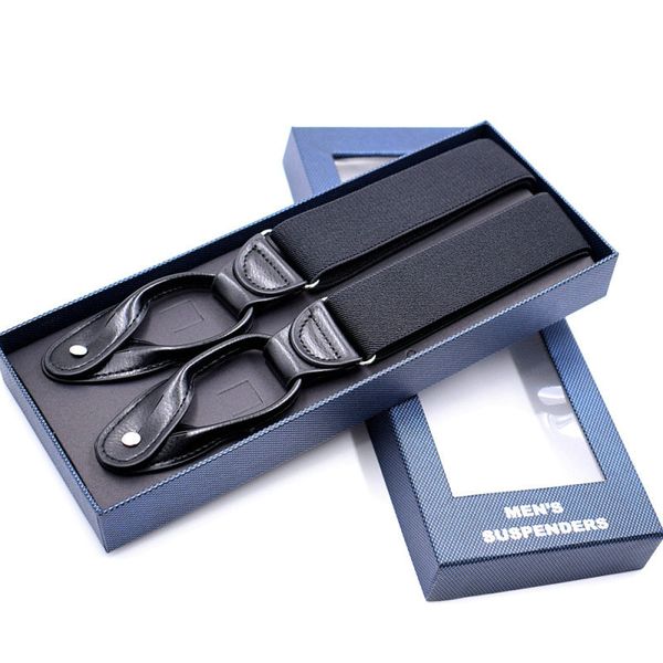 2020 men 4 clips button shirt stay 3.5cm trouser clip-on y-back braces pu leather elastic alloy metal head adjustable suspenders, Black;white
2020 men 4 clips button shirt stay 3.5cm trouser clip-on y-back braces pu leather elastic alloy metal head adjustable suspenders, Black;white