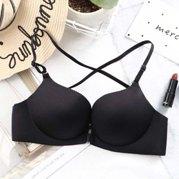 bras black bra push up underwear for women cup abc seamless 3/4 and glossy no trace lingerie solid color, Red;black
bras black bra push up underwear for women cup abc seamless 3/4 and glossy no trace lingerie solid color, Red;black