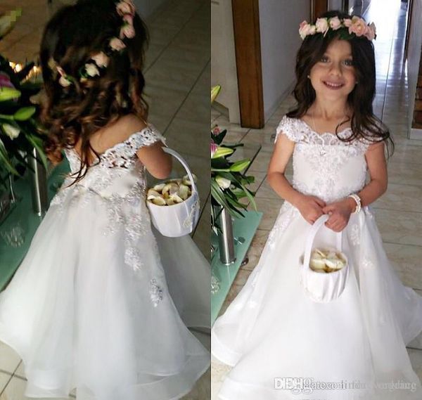 2019 princess lovely white long lace boho flower girl dresses daughter toddler pretty kids pageant formal first holy communion gown, White;blue
2019 princess lovely white long lace boho flower girl dresses daughter toddler pretty kids pageant formal first holy communion gown, White;blue