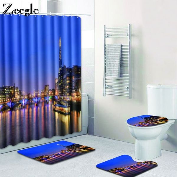 zeegle 4pcs bath mat set shower curtain absorption toilet pedestal rug foot mat soft toilet seat cover flannel set
zeegle 4pcs bath mat set shower curtain absorption toilet pedestal rug foot mat soft toilet seat cover flannel set
