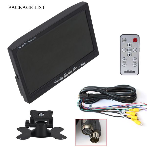 7 inch hd 4 split screen car monitor 4 channels tft lcd display auto dc 12v reversing camera system car rearview monitor
7 inch hd 4 split screen car monitor 4 channels tft lcd display auto dc 12v reversing camera system car rearview monitor
