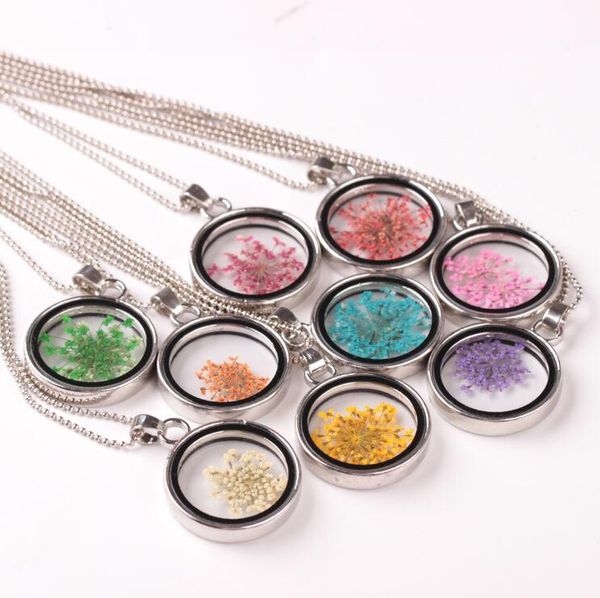 dried flower pendant necklace glass ball plant flower crystal long chain necklace collier dry flower plants glass necklace, Silver
dried flower pendant necklace glass ball plant flower crystal long chain necklace collier dry flower plants glass necklace, Silver