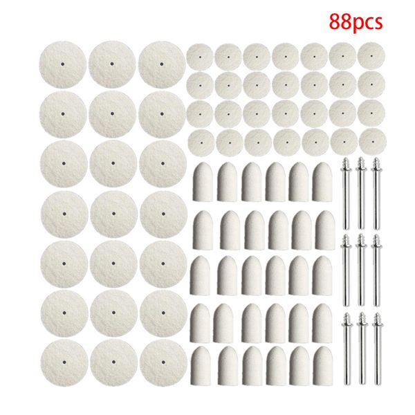 88pcs/set practical mini durable with shank drill accessories felt pad polishing wheel multi use buff clean easy apply
88pcs/set practical mini durable with shank drill accessories felt pad polishing wheel multi use buff clean easy apply