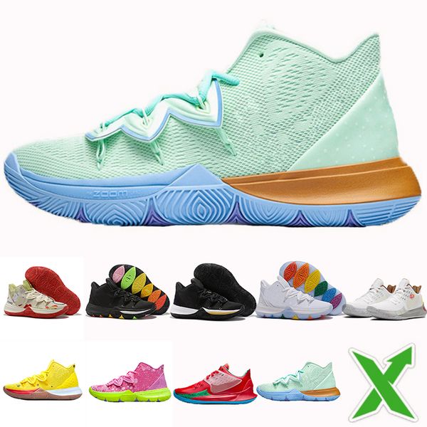 kyrie sponge&13;bob men basketball shoes 5s trainers kyrie irving 5 squidward mountain oreo friends patrick sports sneakers size 36-46
kyrie sponge&13;bob men basketball shoes 5s trainers kyrie irving 5 squidward mountain oreo friends patrick sports sneakers size 36-46