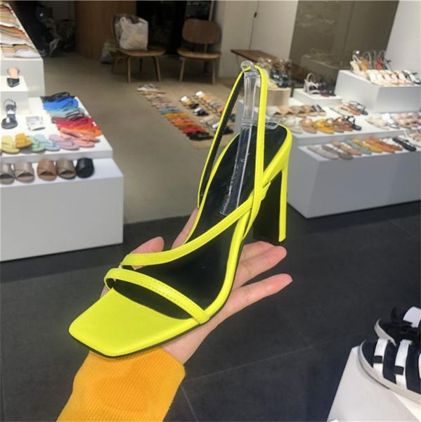 europe and the united states summer 2020 new women's high-heeled sandals open toe square heel shoes 9 cm, Black
europe and the united states summer 2020 new women's high-heeled sandals open toe square heel shoes 9 cm, Black