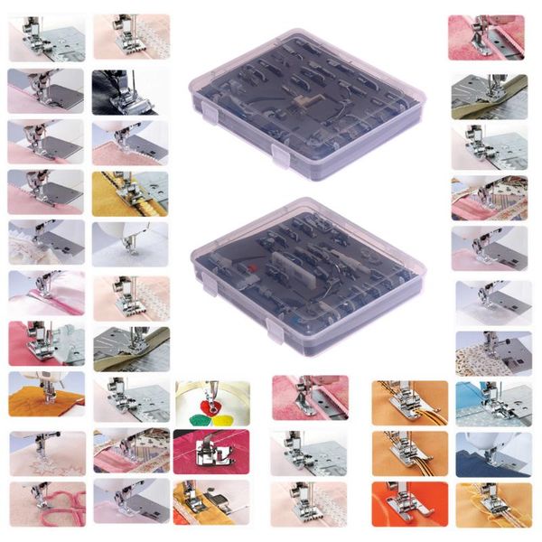 52 pcs вязальные иглы внутренние швейные машины лапки набор для шитья вязание аксессуары стежка прижимная лапка ноги kit, Black
52 pcs вязальные иглы внутренние швейные машины лапки набор для шитья вязание аксессуары стежка прижимная лапка ноги kit, Black
