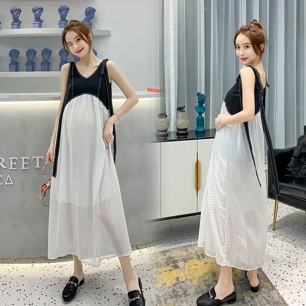 maternity dresses dress spring, summer, summer with little girl pregnant women, White
maternity dresses dress spring, summer, summer with little girl pregnant women, White