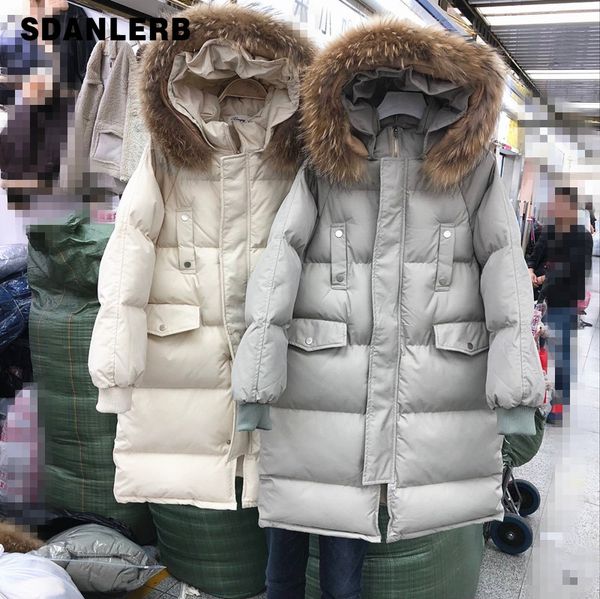 зима длинный толстый с капюшоном parkas женщины pure color длина колена real меховой воротник хлопок мягкая куртка свободный ветрозащитный, Black
зима длинный толстый с капюшоном parkas женщины pure color длина колена real меховой воротник хлопок мягкая куртка свободный ветрозащитный, Black