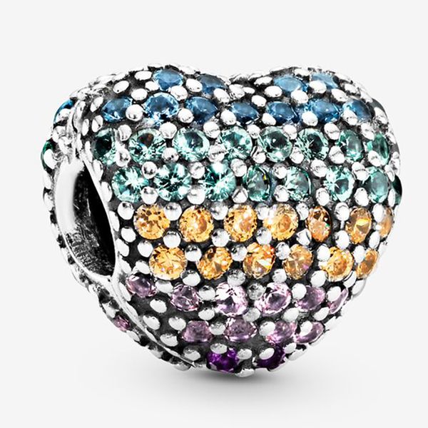 fit pandora bracelet charm silver round rainbow pavé heart clip style charms beads bracelets 100% 925 bangle gift diy jewelry original logo, Black
fit pandora bracelet charm silver round rainbow pavé heart clip style charms beads bracelets 100% 925 bangle gift diy jewelry original logo, Black