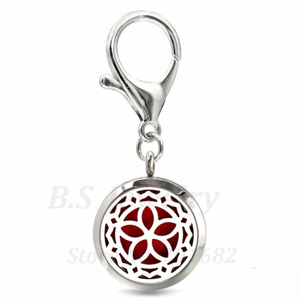 ksa013-645 key chain essential oil aroma diffuser locket pendant 316l stainless steel with keyring keychain 10pads, Silver
ksa013-645 key chain essential oil aroma diffuser locket pendant 316l stainless steel with keyring keychain 10pads, Silver