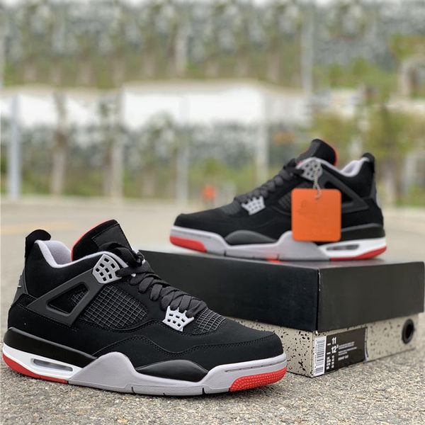 Air Bred Basketball Shoes 4s Chicago Black Red New Released Brand Designer Mens Athletic Trainer Sports Sneakers Size 8-12
Air Bred Basketball Shoes 4s Chicago Black Red New Released Brand Designer Mens Athletic Trainer Sports Sneakers Size 8-12