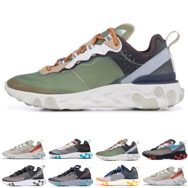 New Undercover Upcoming React Element 87 Running Shoes For Men & Women, Top Quality Athletic Trainers Sport Sneakers Eur 36-44
New Undercover Upcoming React Element 87 Running Shoes For Men & Women, Top Quality Athletic Trainers Sport Sneakers Eur 36-44