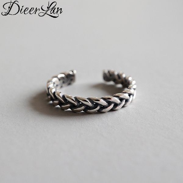 simple fashion 925 sterling silver weave rings for women girls punk vintage personality lady bridal engagement rings anillos
simple fashion 925 sterling silver weave rings for women girls punk vintage personality lady bridal engagement rings anillos