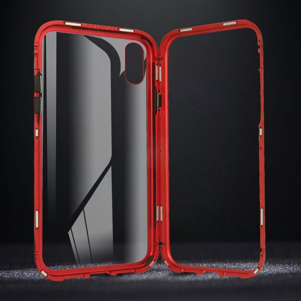 new magnetic luxury phone case for iphone 6 7 8 plus x xr case magnet single-sided transparent tempered glass pc hard back case
new magnetic luxury phone case for iphone 6 7 8 plus x xr case magnet single-sided transparent tempered glass pc hard back case