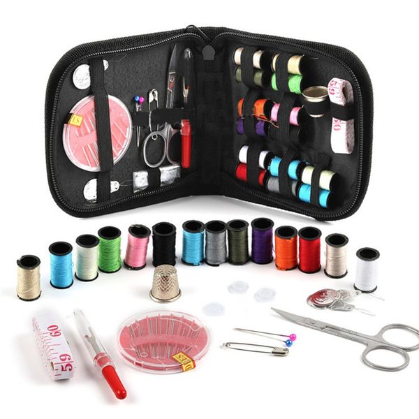 27pcs/set portable travel sewing box kit home organizer quilting thread case black travel supplies knitting needles tools
27pcs/set portable travel sewing box kit home organizer quilting thread case black travel supplies knitting needles tools