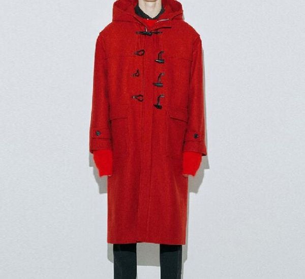 s--6xl 2019 spring men's new fashion personality customized mid-length croissant hooded woolen coat, Black
s--6xl 2019 spring men's new fashion personality customized mid-length croissant hooded woolen coat, Black