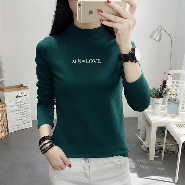 высокий воротник базовый летний свободный большой размер плюс бархат толстый длинный рукав футболка женская рубашка все сопрягать тонкие осе, White
высокий воротник базовый летний свободный большой размер плюс бархат толстый длинный рукав футболка женская рубашка все сопрягать тонкие осе, White