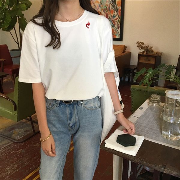pure cotton short sleeve women's 2020 loose large size all-match women pure cotton short sleeve t-shirt women's 2020 loose large s, White
pure cotton short sleeve women's 2020 loose large size all-match women pure cotton short sleeve t-shirt women's 2020 loose large s, White
