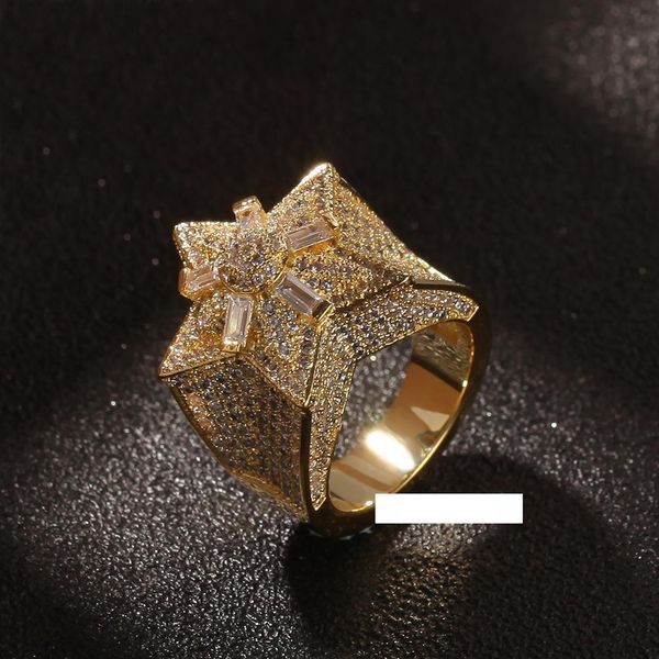 micro pave iced cubic zirconia iced out star rings for men women hip hop gold ring wedding ring full diamond jewelry, Golden;silver
micro pave iced cubic zirconia iced out star rings for men women hip hop gold ring wedding ring full diamond jewelry, Golden;silver
