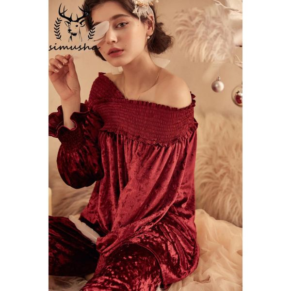 2018 autumn new court wind luxurious pleuche long sleeve suit pajamas home elgant lady basic velvet 2 piece nightgowns set, Blue;gray
2018 autumn new court wind luxurious pleuche long sleeve suit pajamas home elgant lady basic velvet 2 piece nightgowns set, Blue;gray