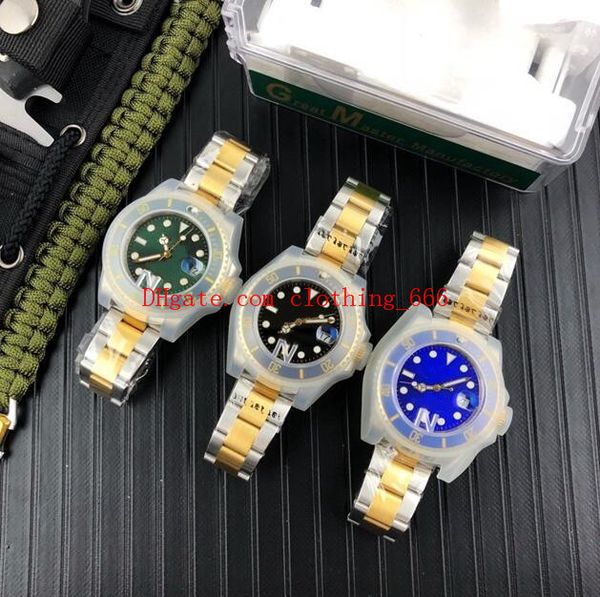 3 style v7 version 2813 movement two-tone black ceramic bezel 40mm sapphire luminous automatic mens watch fashion watches, Slivery;brown
3 style v7 version 2813 movement two-tone black ceramic bezel 40mm sapphire luminous automatic mens watch fashion watches, Slivery;brown