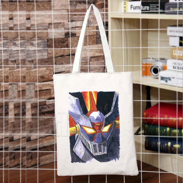 mazinger z cartoon classic japanese anime simple women package elegant canvas bag shoulder bags casual shopping girls handbag
mazinger z cartoon classic japanese anime simple women package elegant canvas bag shoulder bags casual shopping girls handbag
