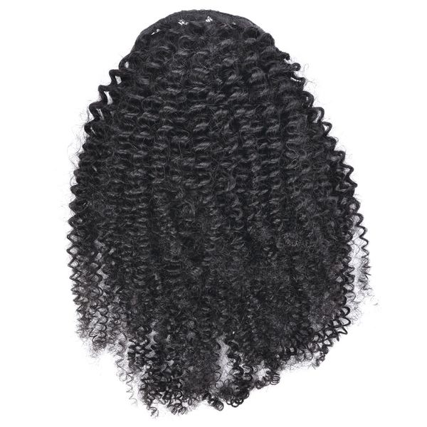 3b 3c kinky curly clip in ponytail human hair extensions brazilian hair products drawstring ponytail hairpieces natural color remy hair 120g, Black
3b 3c kinky curly clip in ponytail human hair extensions brazilian hair products drawstring ponytail hairpieces natural color remy hair 120g, Black