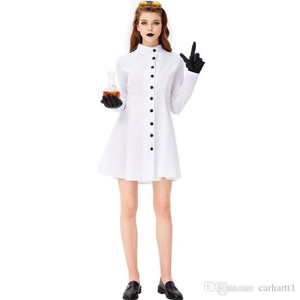 theme costume female scientist cosplay occupational halloween female clothing festival style dresses 3pcs fashion casual apparel, Black;red
theme costume female scientist cosplay occupational halloween female clothing festival style dresses 3pcs fashion casual apparel, Black;red