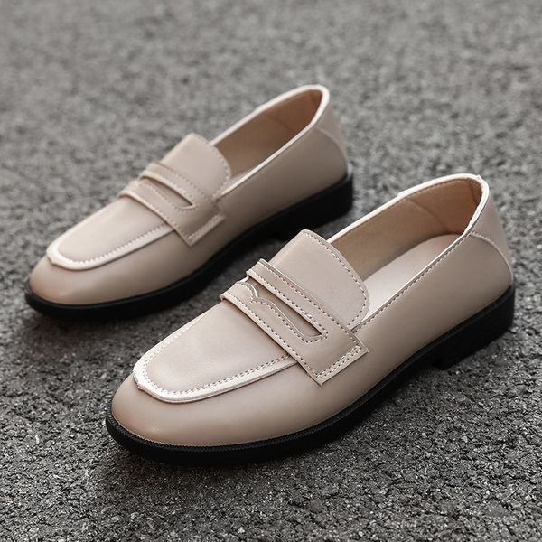 women leather shoes trend female footwear elegant ladies flats fashion slip on korean dress oxfords for woman, Black
women leather shoes trend female footwear elegant ladies flats fashion slip on korean dress oxfords for woman, Black