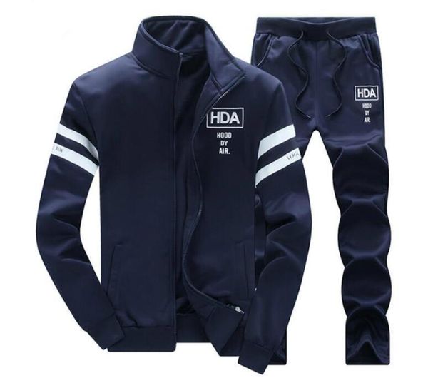 мужские роскошные tracksuit молния куртка sportwear весна осень с длинными рукавами повседневные куртки с повседневный jogger брюки homme по, Gray 
мужские роскошные tracksuit молния куртка sportwear весна осень с длинными рукавами повседневные куртки с повседневный jogger брюки homme по, Gray