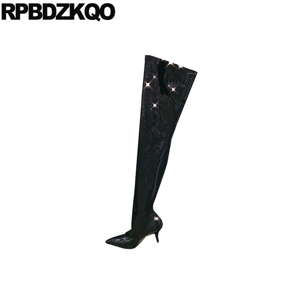 black crotch high thigh over the knee boots designer shoes women luxury 2018 glitter sequin stiletto heel brand pointed toe
black crotch high thigh over the knee boots designer shoes women luxury 2018 glitter sequin stiletto heel brand pointed toe