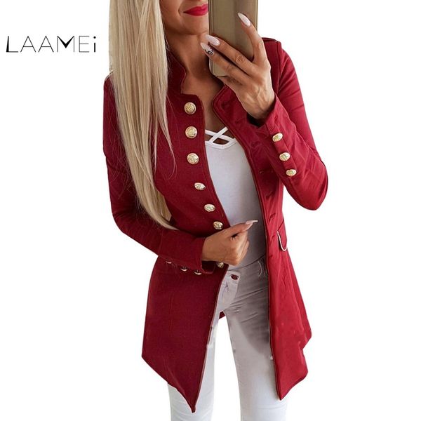 laamei women autumn slim fit smart casual blazer long sleeve office ol lapel buttons plus size ladies jacket fall coats female, White;black
laamei women autumn slim fit smart casual blazer long sleeve office ol lapel buttons plus size ladies jacket fall coats female, White;black