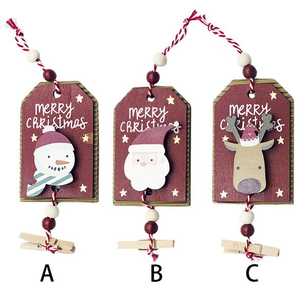 christmas wooden painted santa claus pendant christmas tree hanging ornamen decor for home adornos de navidad #10465
christmas wooden painted santa claus pendant christmas tree hanging ornamen decor for home adornos de navidad #10465