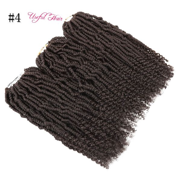 bomb twist braiding hair ombre hair extensions dark brown pre twisted 14" synthetic jamaican bounce fluffy bomb twist crochet braids wo, Black
bomb twist braiding hair ombre hair extensions dark brown pre twisted 14" synthetic jamaican bounce fluffy bomb twist crochet braids wo, Black