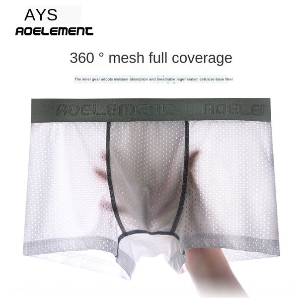 u convex pocket ice silk men's breathable comfortable mesh boxer underwear double honeycomb mesh boxer underwear, Black;white
u convex pocket ice silk men's breathable comfortable mesh boxer underwear double honeycomb mesh boxer underwear, Black;white