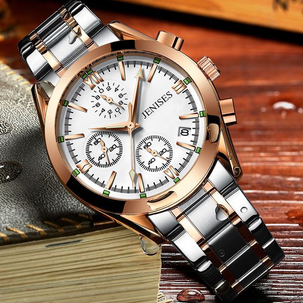 men's watch wrist quartz men watch fashion simple wristwatches man steel waterproof calendar male clock watches men, Slivery;brown
men's watch wrist quartz men watch fashion simple wristwatches man steel waterproof calendar male clock watches men, Slivery;brown