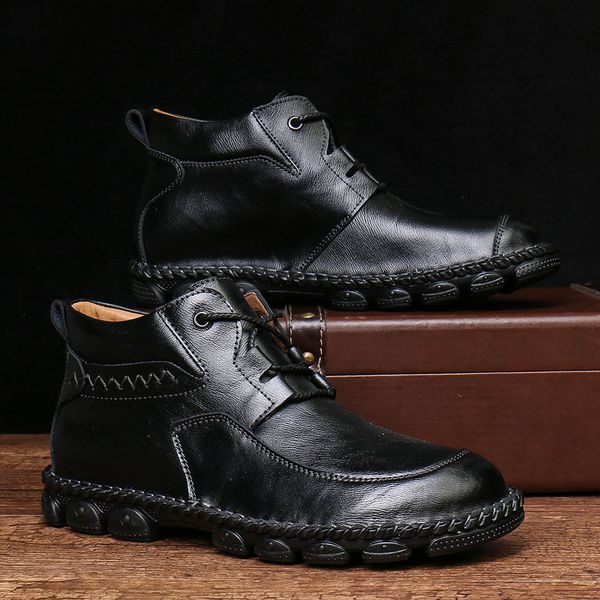 2020 new martin boots mens leather cross-border large size fashion trend cool tooling boots hand-stitched mens boots, Black
2020 new martin boots mens leather cross-border large size fashion trend cool tooling boots hand-stitched mens boots, Black