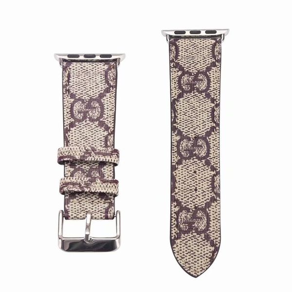 For Apple Watch4 Watch Belt for 38mm 42mm 40mm 44mm Size Watchbands Leather Sports Bracelet Designer Watch Band Smart Straps
For Apple Watch4 Watch Belt for 38mm 42mm 40mm 44mm Size Watchbands Leather Sports Bracelet Designer Watch Band Smart Straps