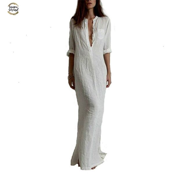 fashion vestidos 2019 autumn women casual dress long sleeve deep v neck split solid long maxi dress, Black;gray
fashion vestidos 2019 autumn women casual dress long sleeve deep v neck split solid long maxi dress, Black;gray