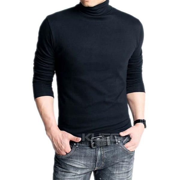 brand men 's elastic t shirt solid turtle neck long sleeve tshirt men slim fit summer casual man t shirts elegant s-3xl, White;black
brand men 's elastic t shirt solid turtle neck long sleeve tshirt men slim fit summer casual man t shirts elegant s-3xl, White;black