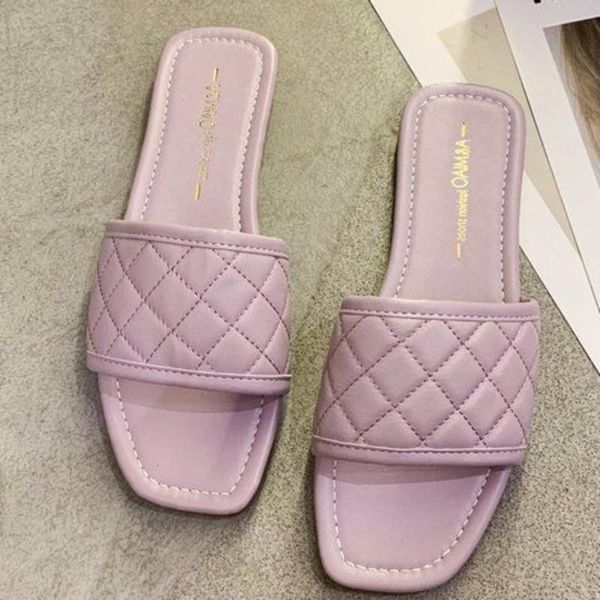 slippers square fashion toe flat 2021 embroidery women open gingham slipper sandals summer casual shoes slip on slides, Black
slippers square fashion toe flat 2021 embroidery women open gingham slipper sandals summer casual shoes slip on slides, Black