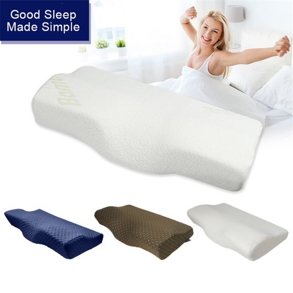 2pc butterfly memory foam pillow orthopedic sleeping pillows, ergonomic cervical pillow for neck pain for side and back sleepers
2pc butterfly memory foam pillow orthopedic sleeping pillows, ergonomic cervical pillow for neck pain for side and back sleepers