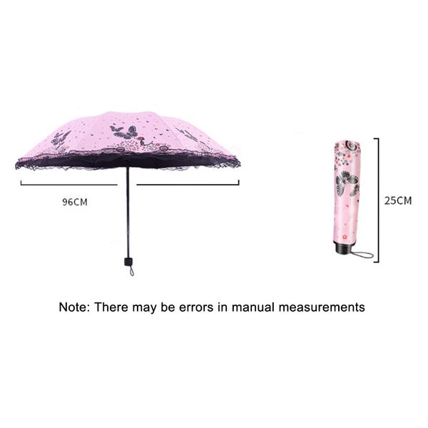 girls lace flower butterfly triple folding umbrella manual windproof sunshade portable folding automatic travel umbrella
girls lace flower butterfly triple folding umbrella manual windproof sunshade portable folding automatic travel umbrella