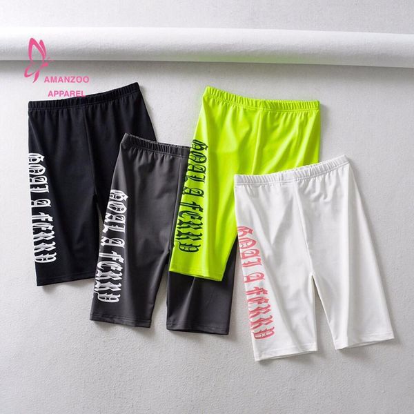 amanzoo apparel women cotton high waist elastic letter slim short-length leggings femal, Black
amanzoo apparel women cotton high waist elastic letter slim short-length leggings femal, Black
